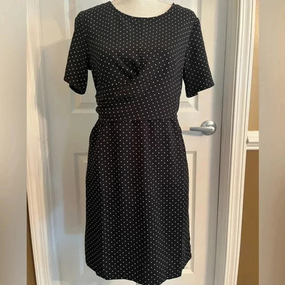 A New Day Black Polka Dot‎ Dress size Small - Picture 4 of 10